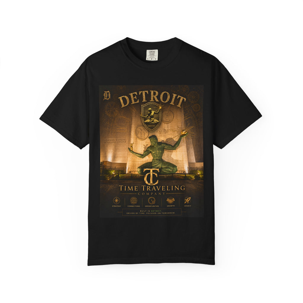Detroit Time Traveling Company T‑Shirt