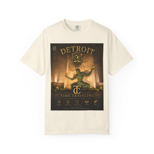 Detroit Time Traveling Company T‑Shirt