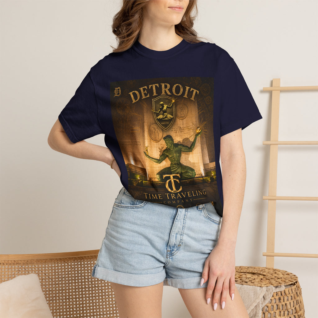 Detroit Time Traveling Company T‑Shirt